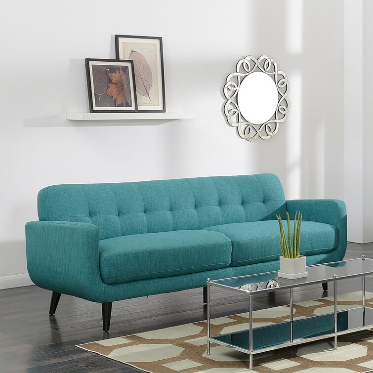 Wayfair turquoise store sofa